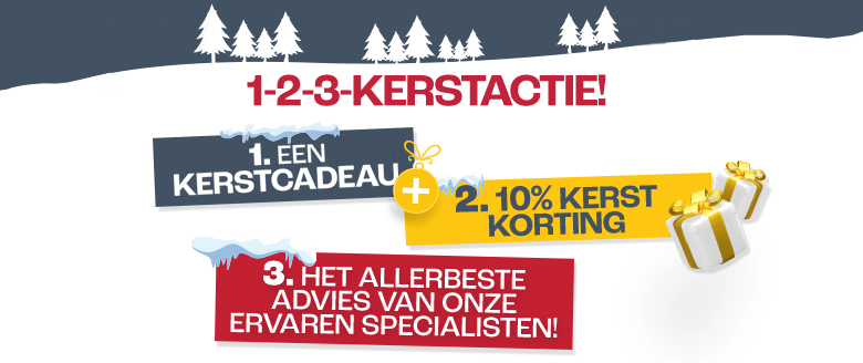 Profiteer nu van onze kerstactie bij 123apparatuur