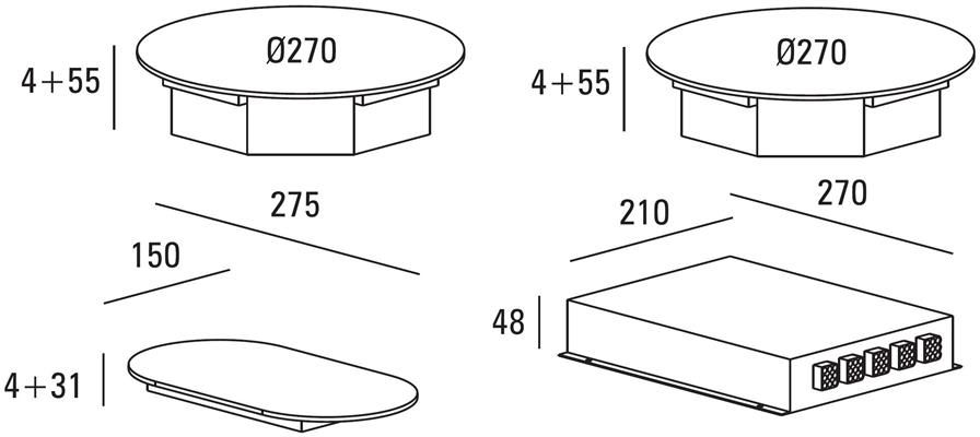 ABK Innovent ICI0201 kookplaat afbeelding 1