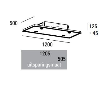 ABK Innovent PA07125RZL afzuigkap afbeelding 1