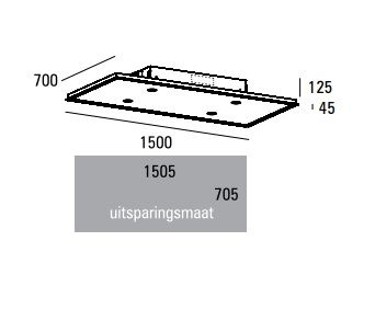 ABK Innovent PA07157RZ afzuigkap afbeelding 1