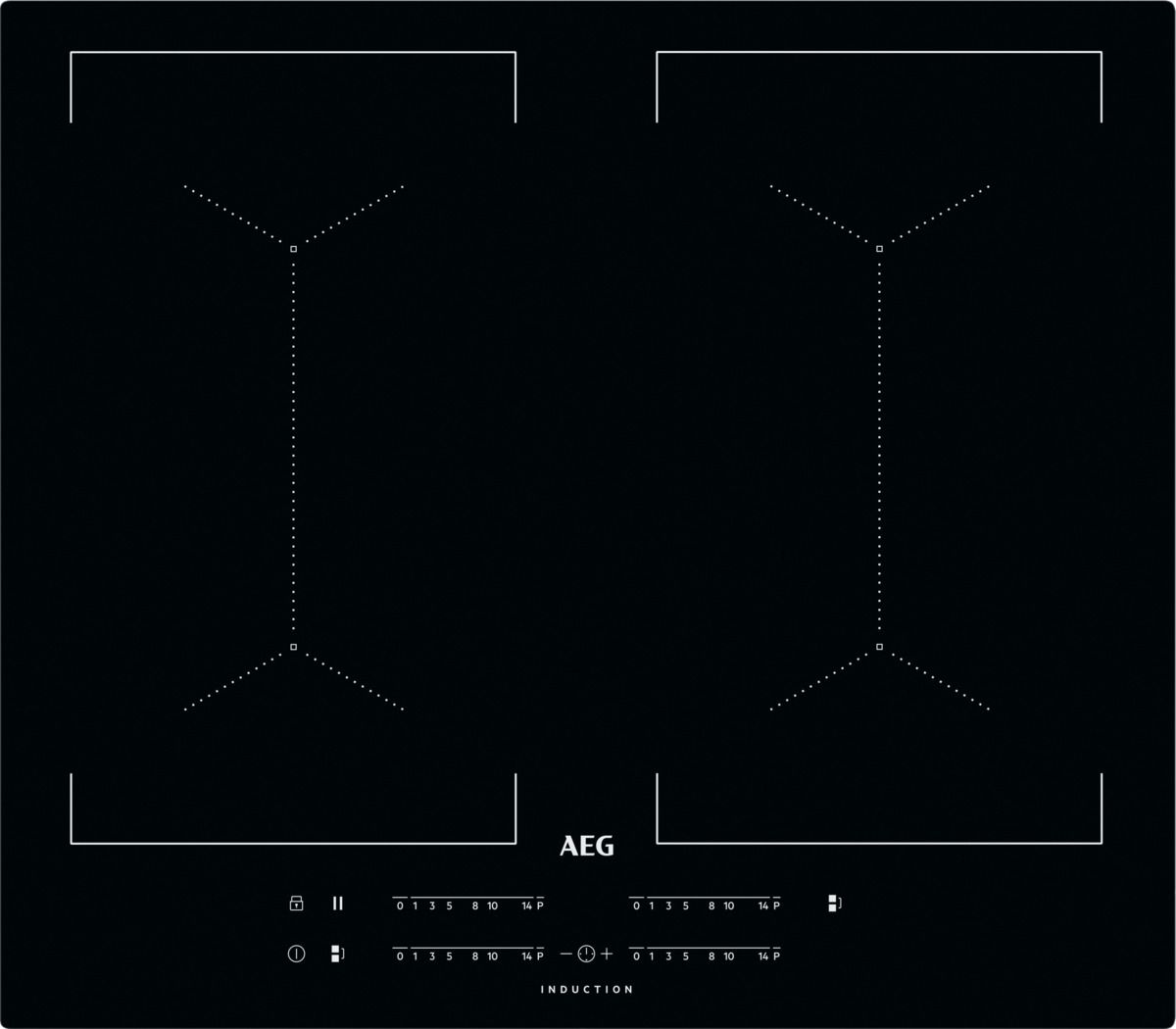 AEG IKE64450IB kookplaat afbeelding 1