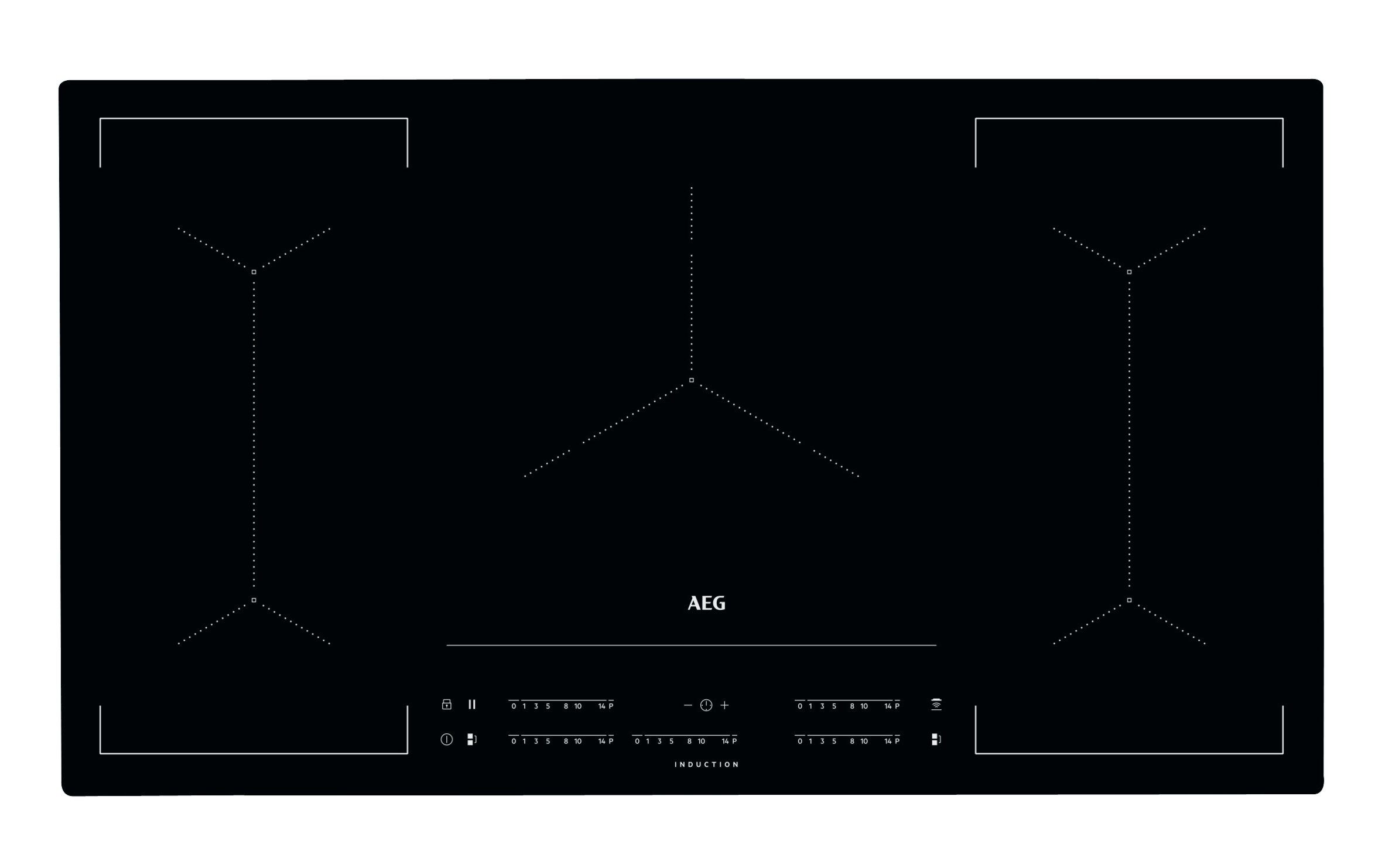 AEG IKE95454IB kookplaat afbeelding 1
