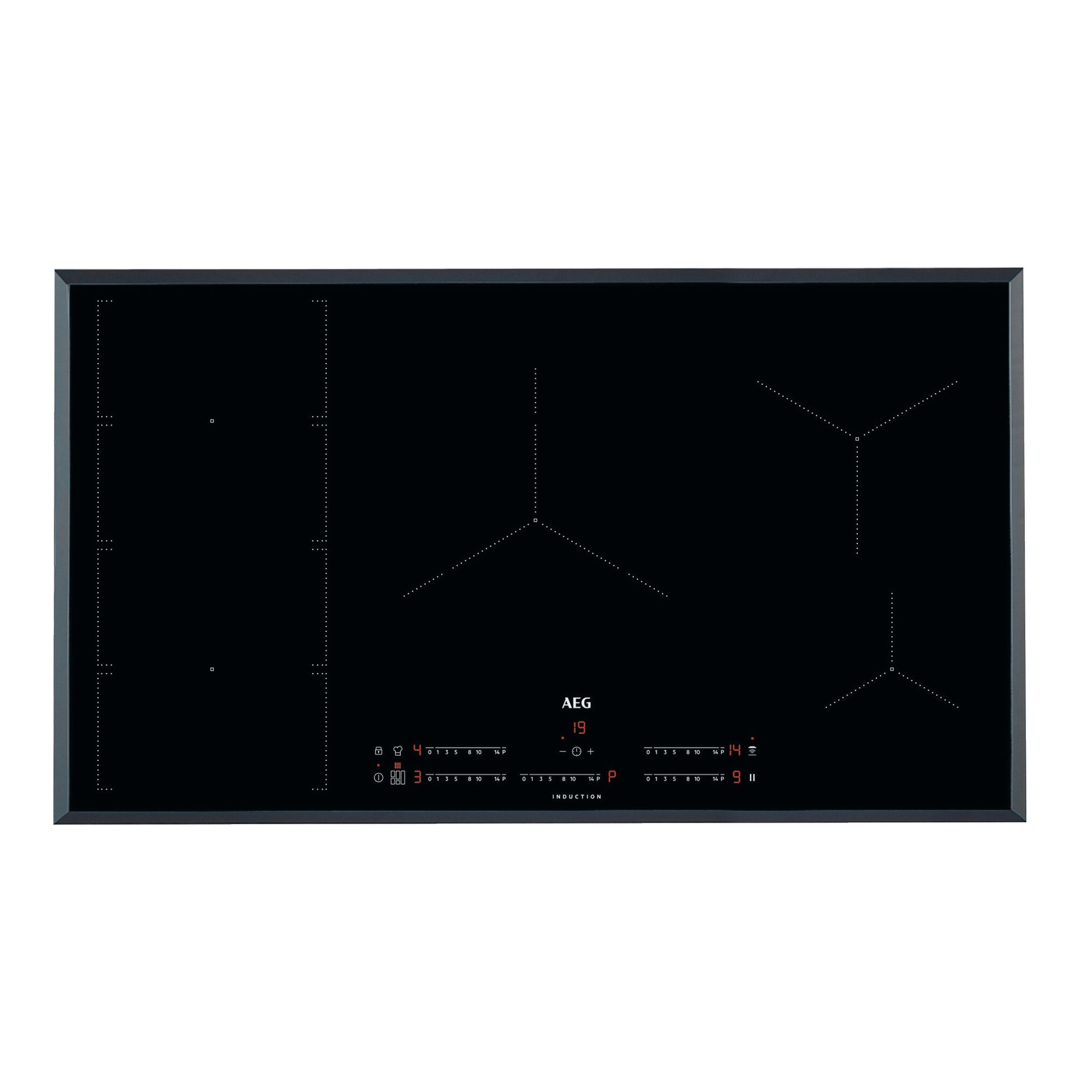 AEG IKE9547SFB kookplaat afbeelding 1