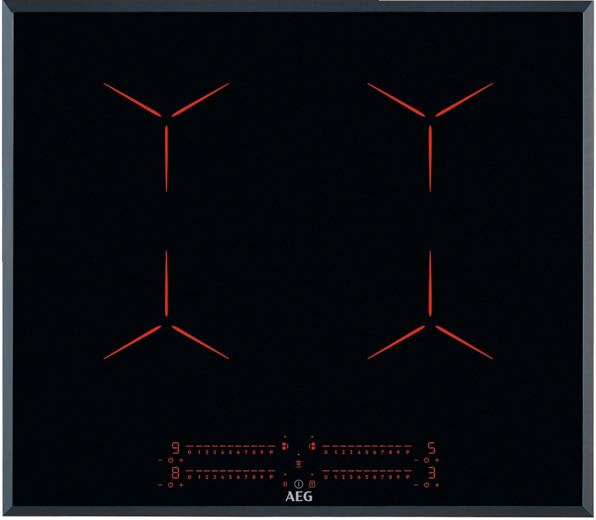 AEG IPE6455SFB kookplaat afbeelding 1