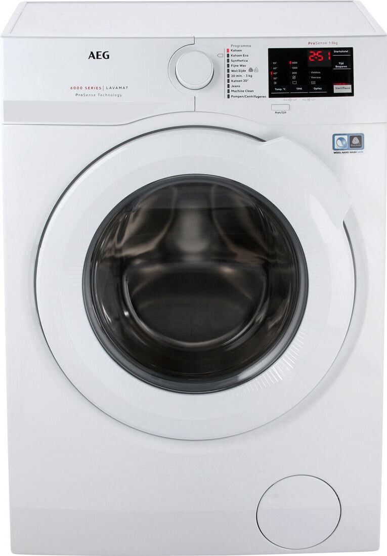 AEG L6FB86IW wasmachine afbeelding 1