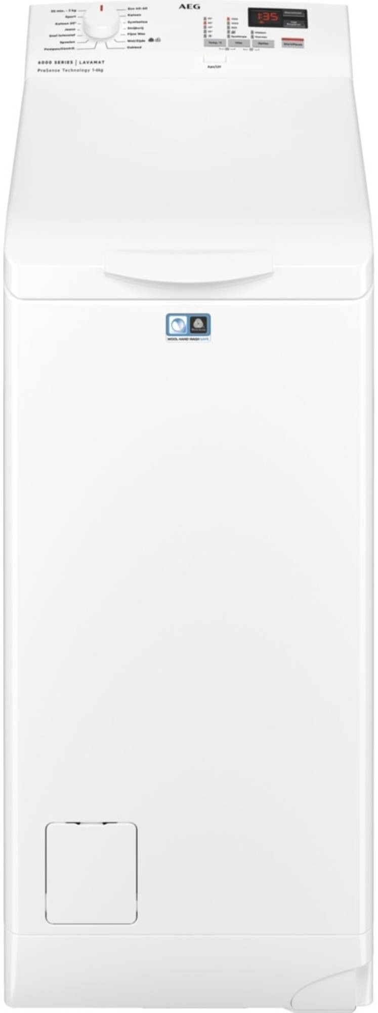 AEG L6TBN62K wasmachine afbeelding 1