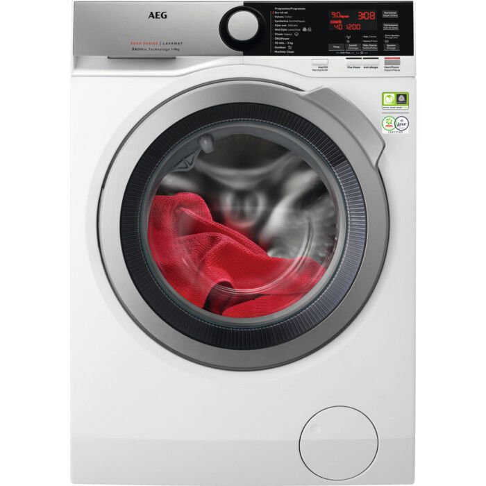 AEG L8FE894BN wasmachine afbeelding 1