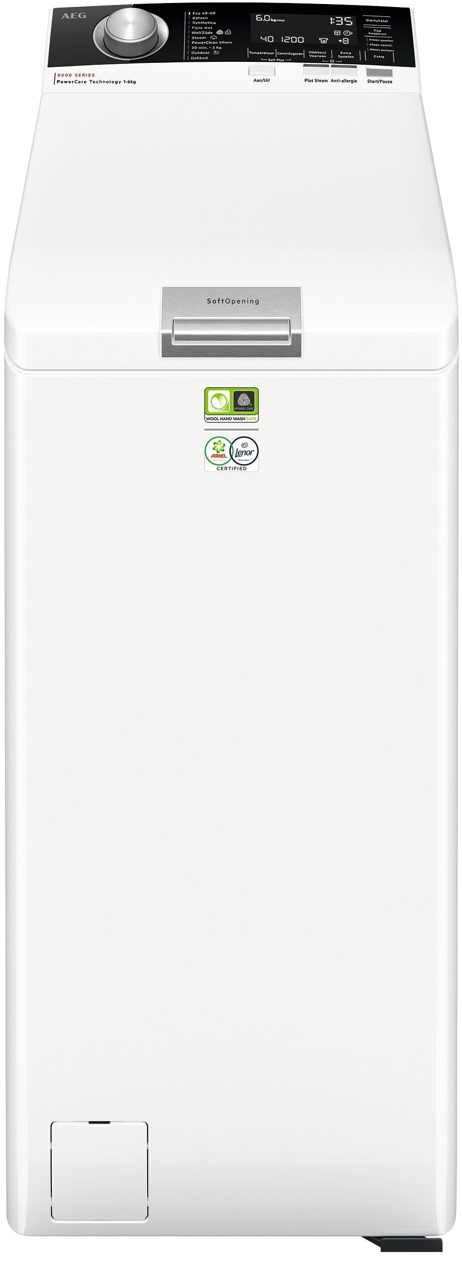 AEG LTR8765AL wasmachine afbeelding 1