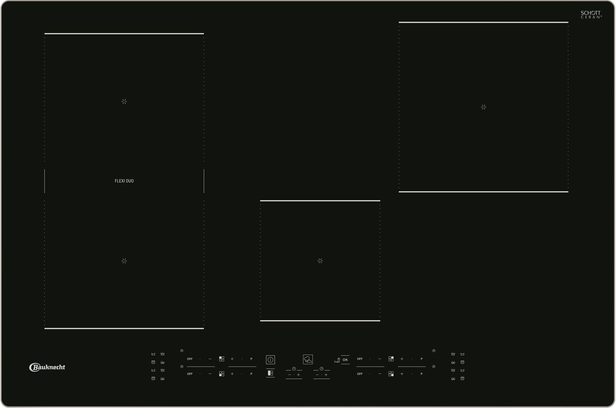 Bauknecht BB4777CAL kookplaat afbeelding 1