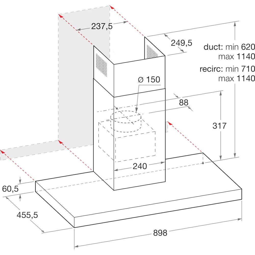 DBHBS92LTIX/1 Bauknecht afbeelding 2