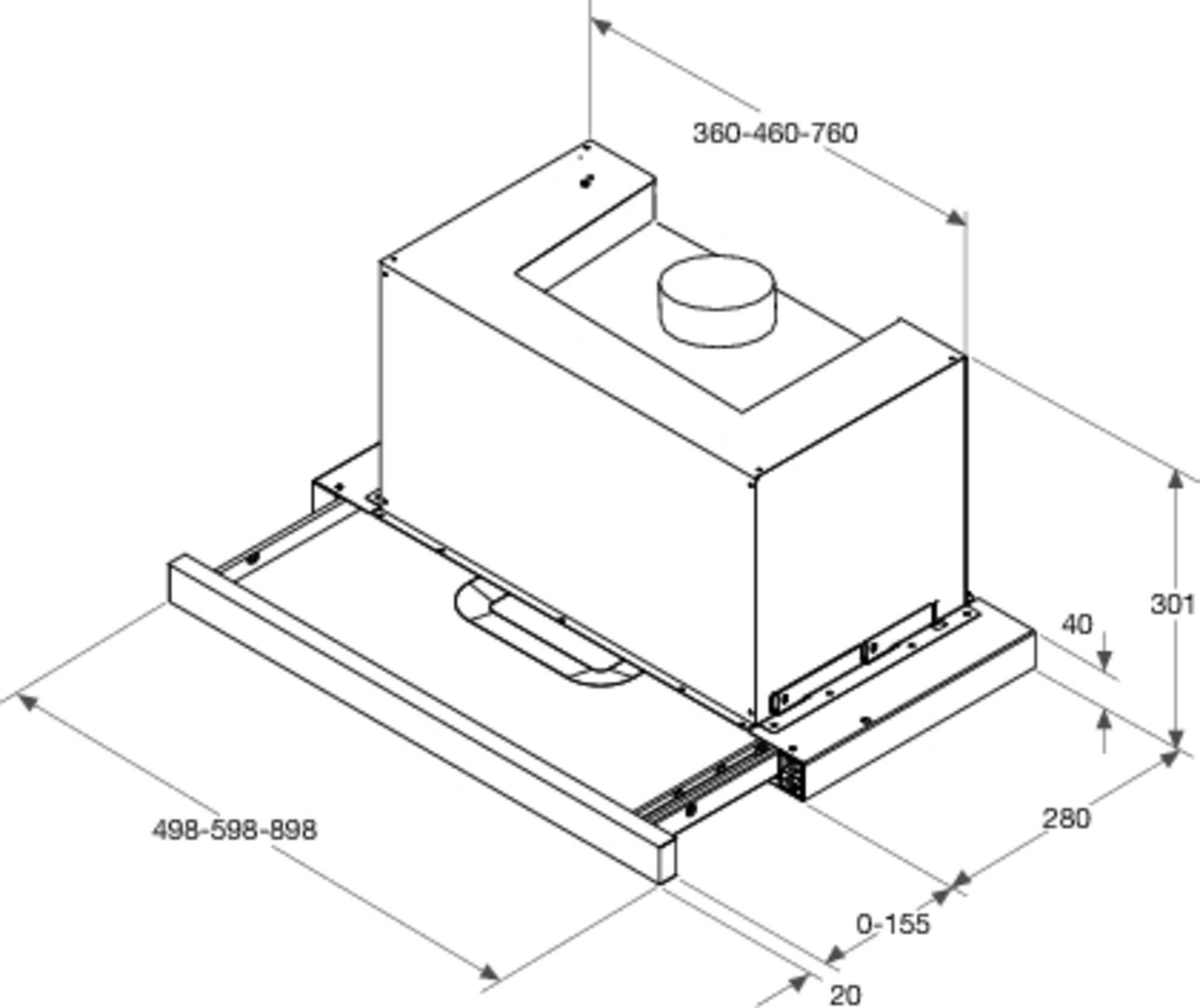 DNV5390IN/1 Bauknecht afbeelding 2