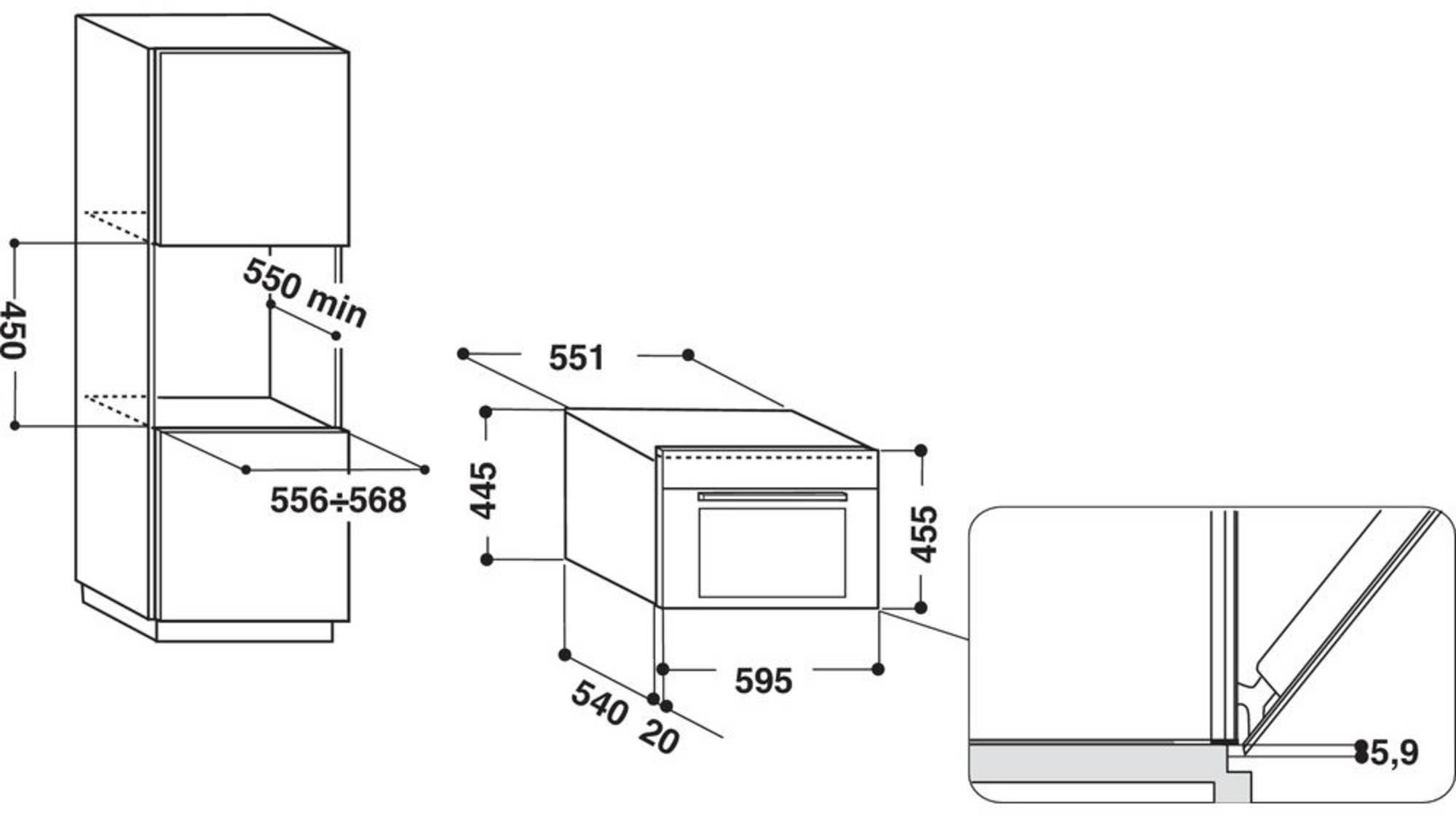 EMEK7CT545PT Bauknecht afbeelding 2