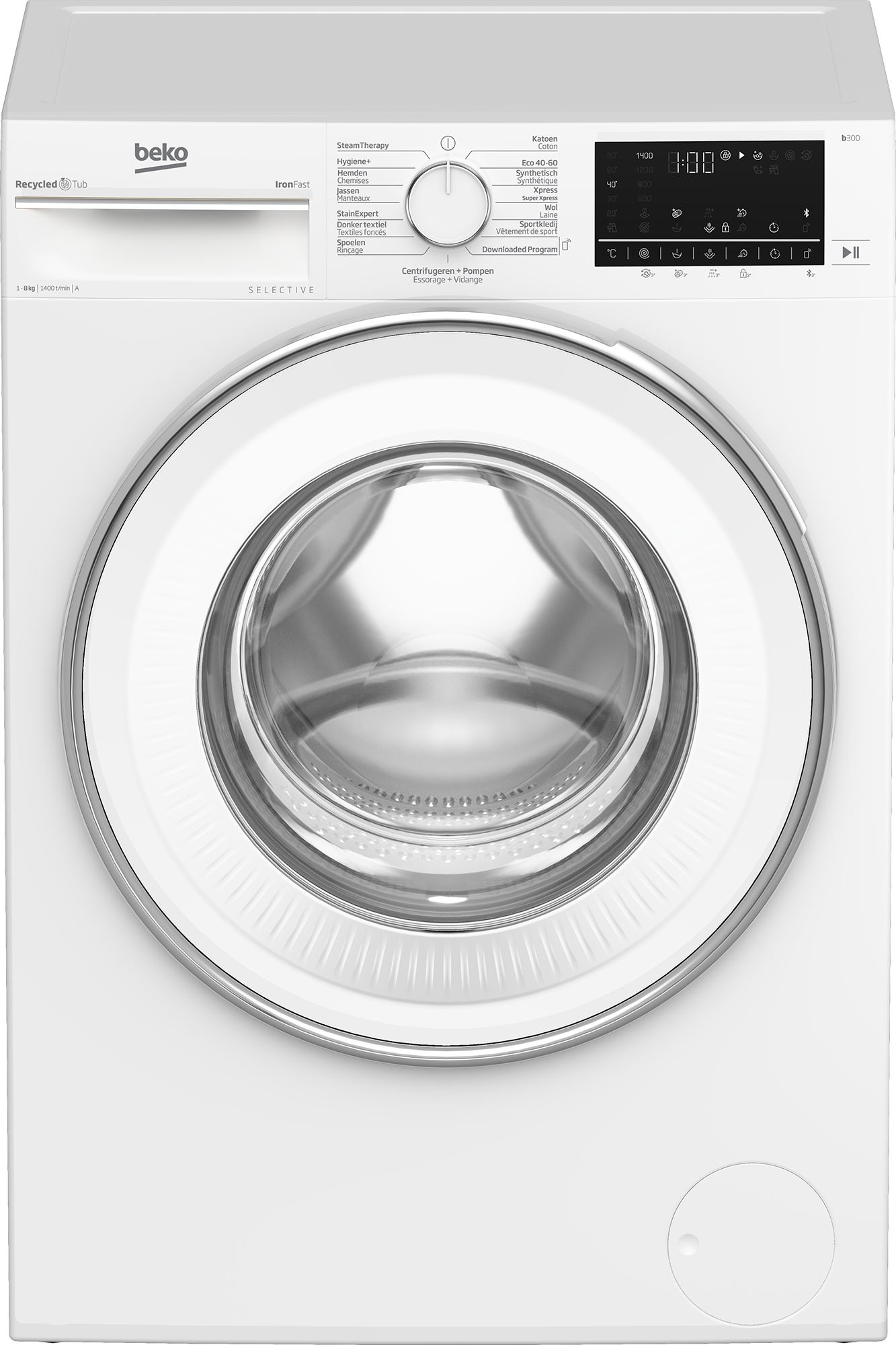 Beko B3WT58410W2 wasdroger afbeelding 1
