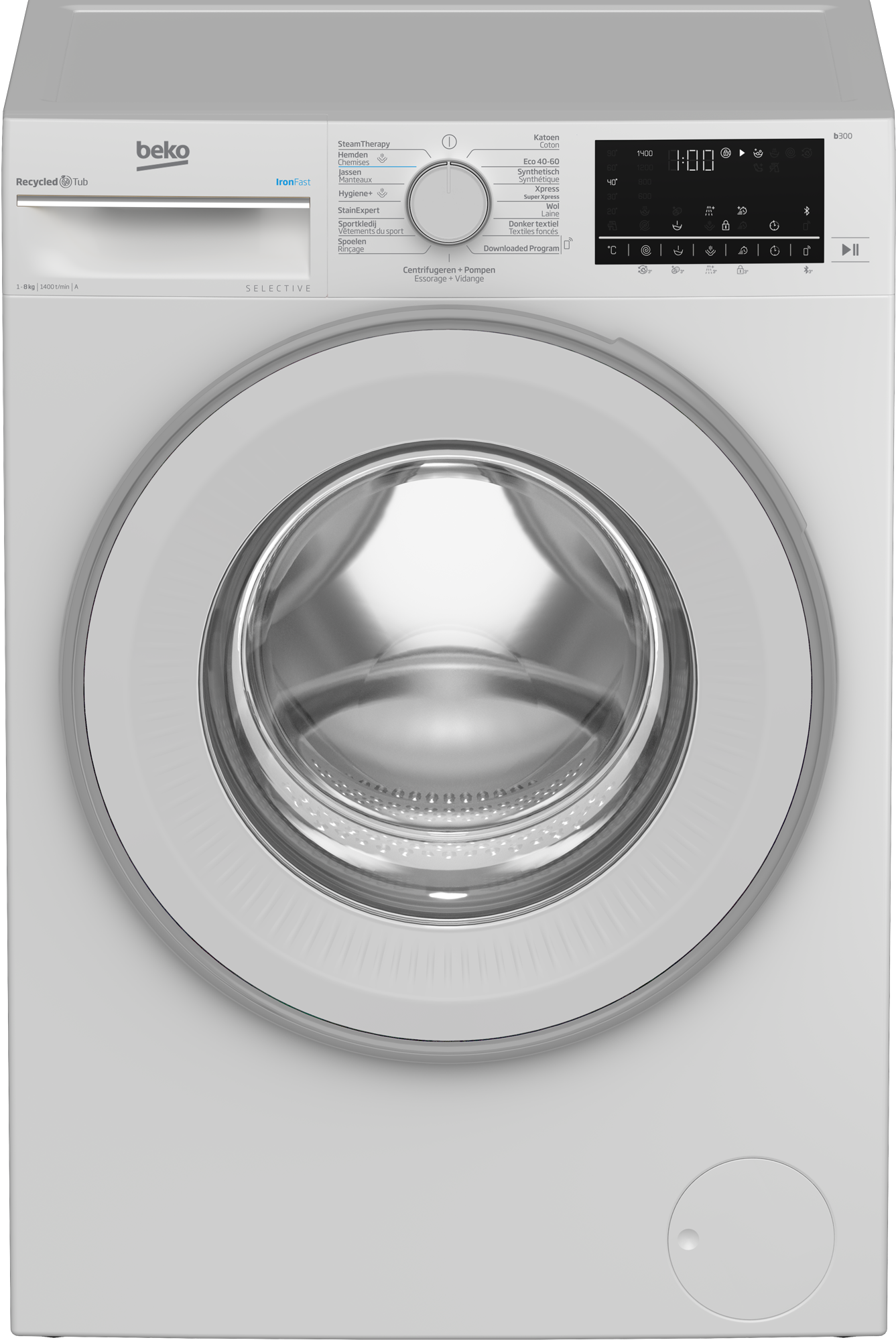 Beko B3WT5841WS2 wasdroger afbeelding 1