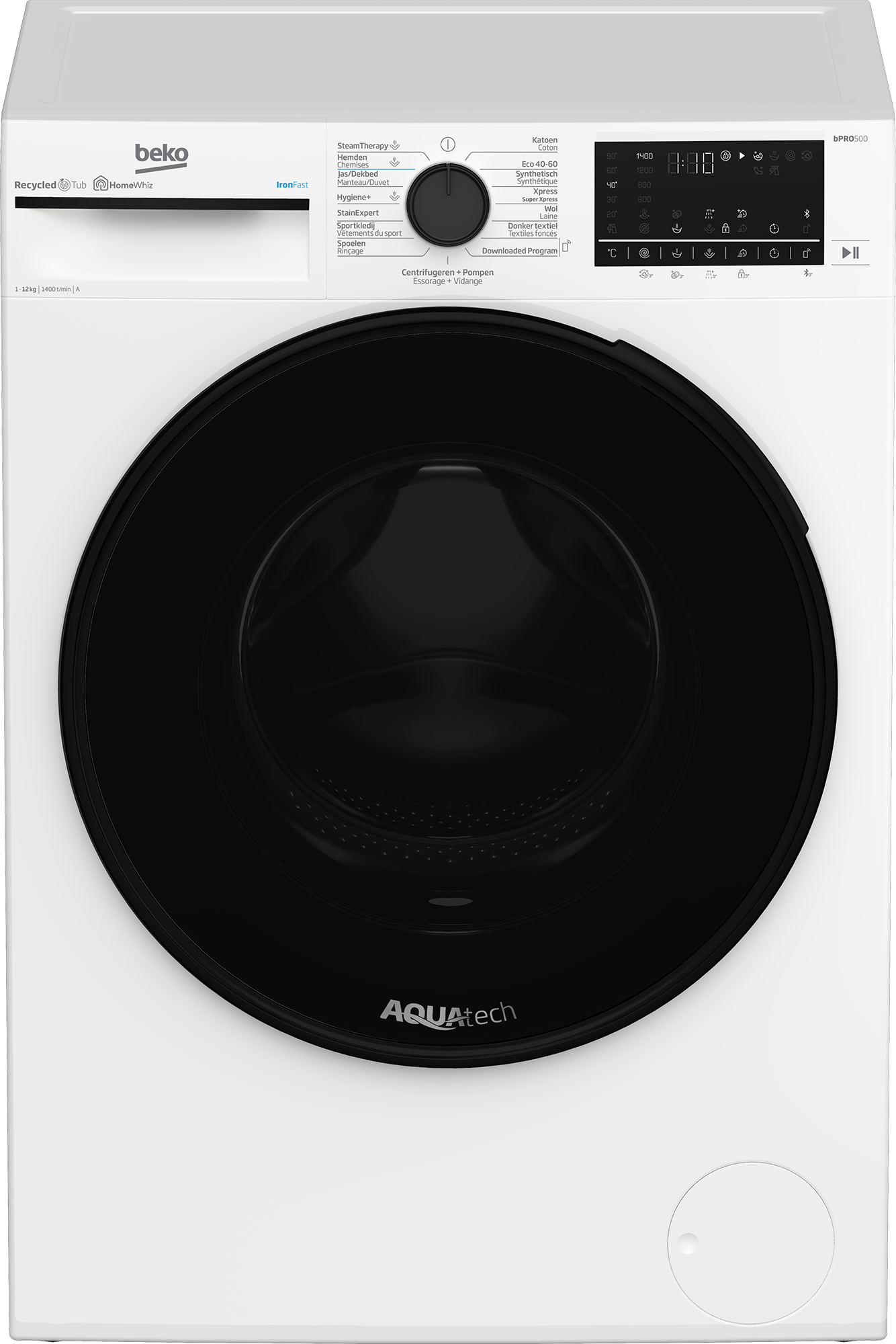 Beko B5WT512410W wasmachine afbeelding 1