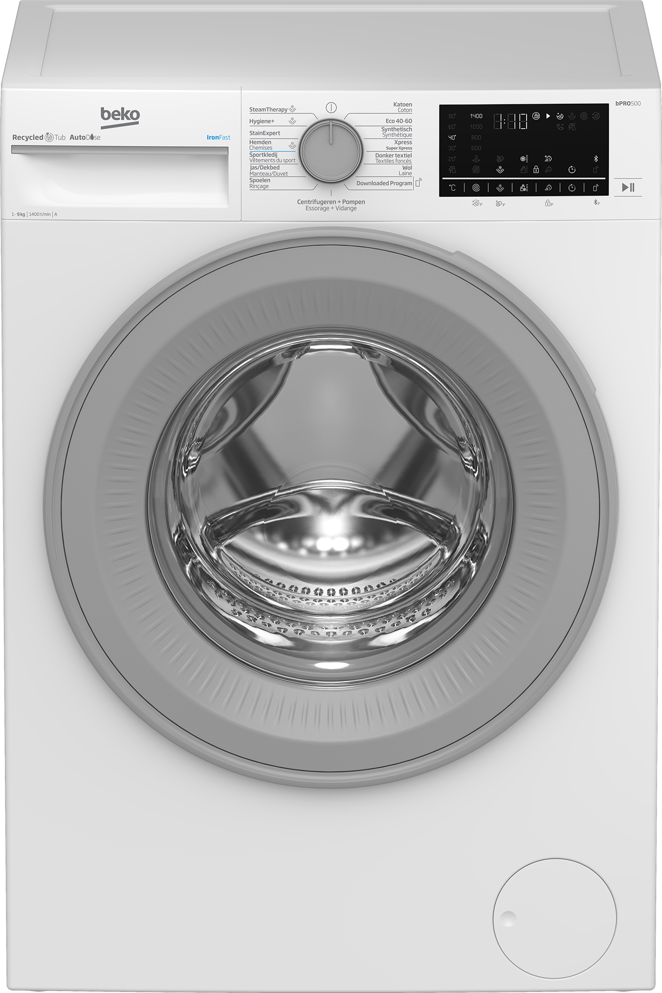 Beko B5WT594106WS wasmachine afbeelding 1