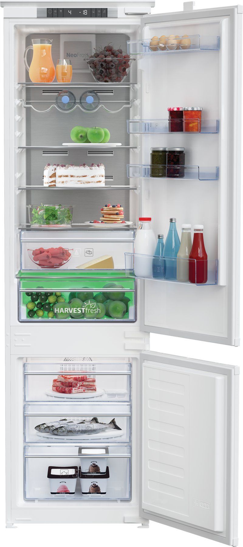 Beko BCNA306E4SN koelkast afbeelding 1