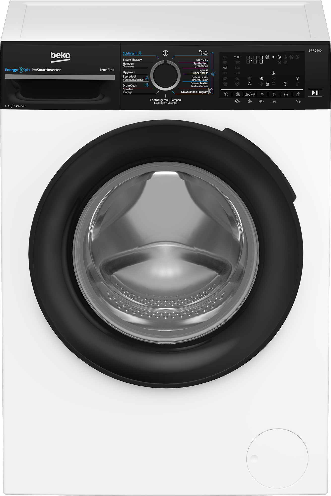 Beko BM5WFU6941B wasmachine afbeelding 1