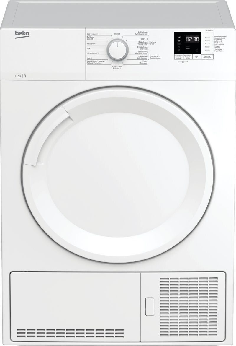 Beko DC7230BX1 wasdroger afbeelding 1