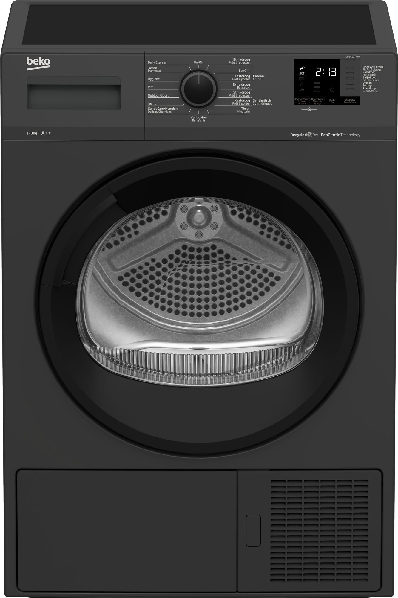 Beko DF8412TA0A wasdroger afbeelding 1
