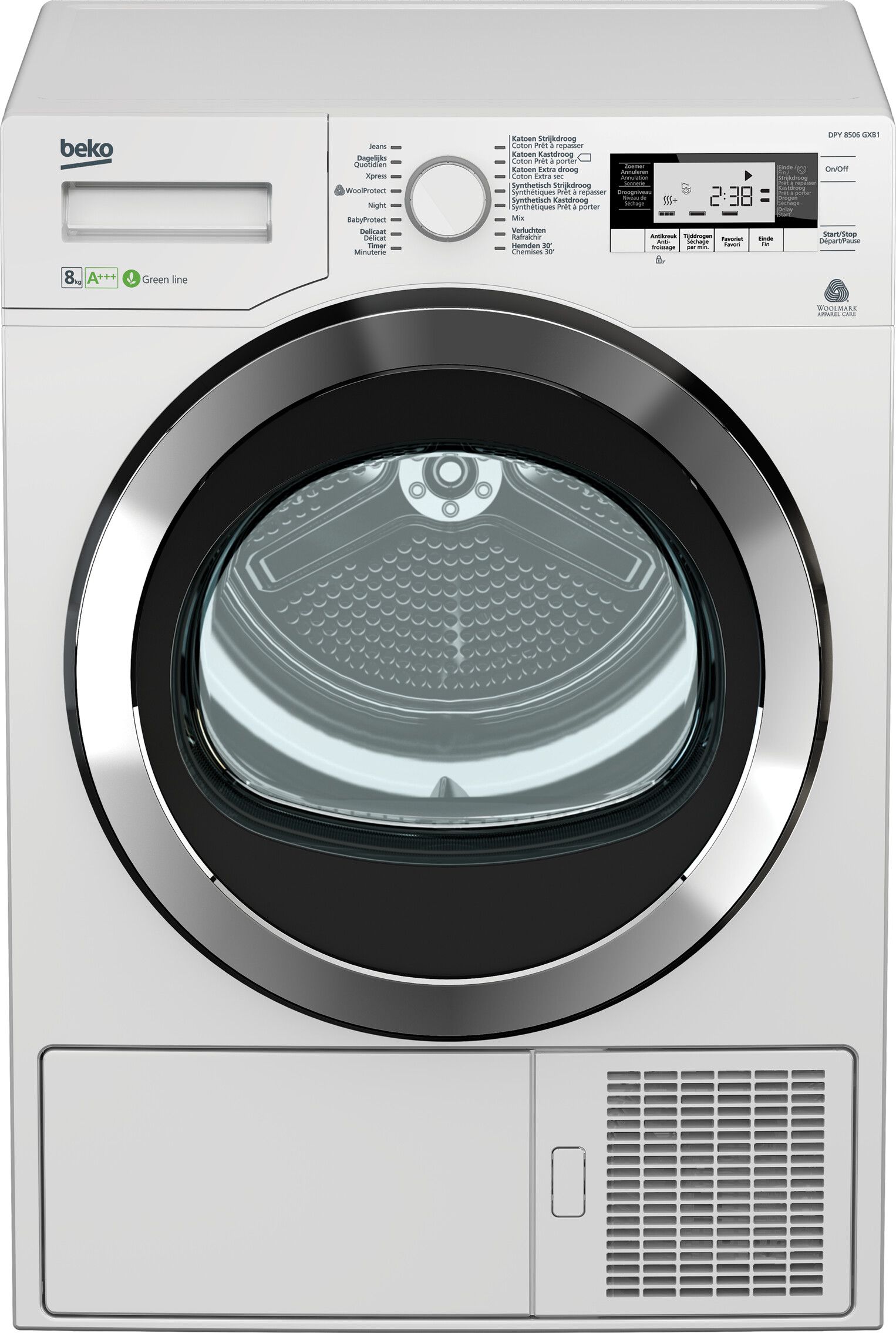 Beko DPY8506GXB1 koelkast afbeelding 1