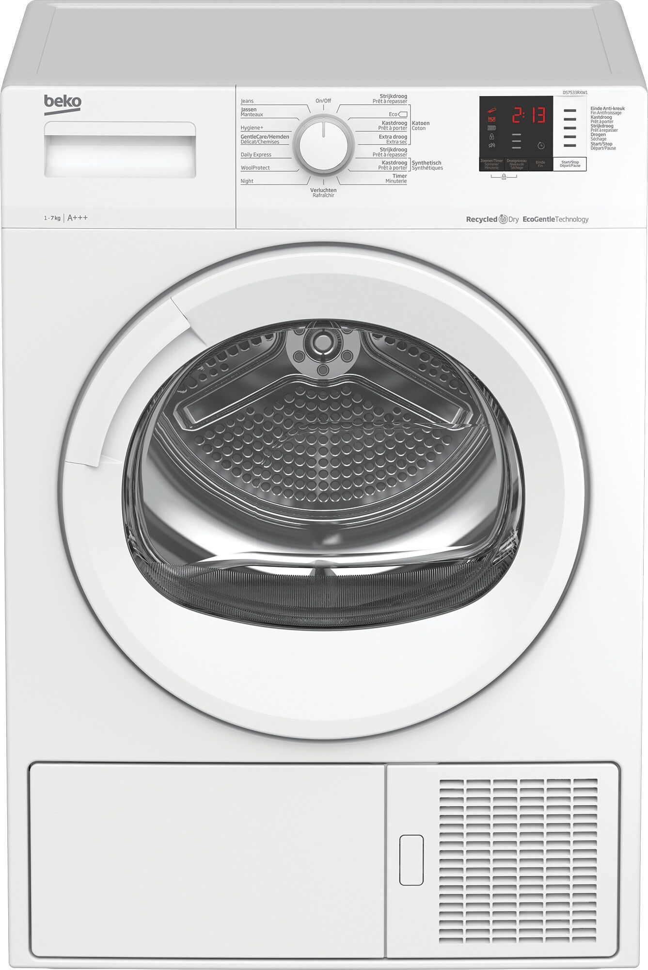 Beko DS7533RXW1 wasdroger afbeelding 1