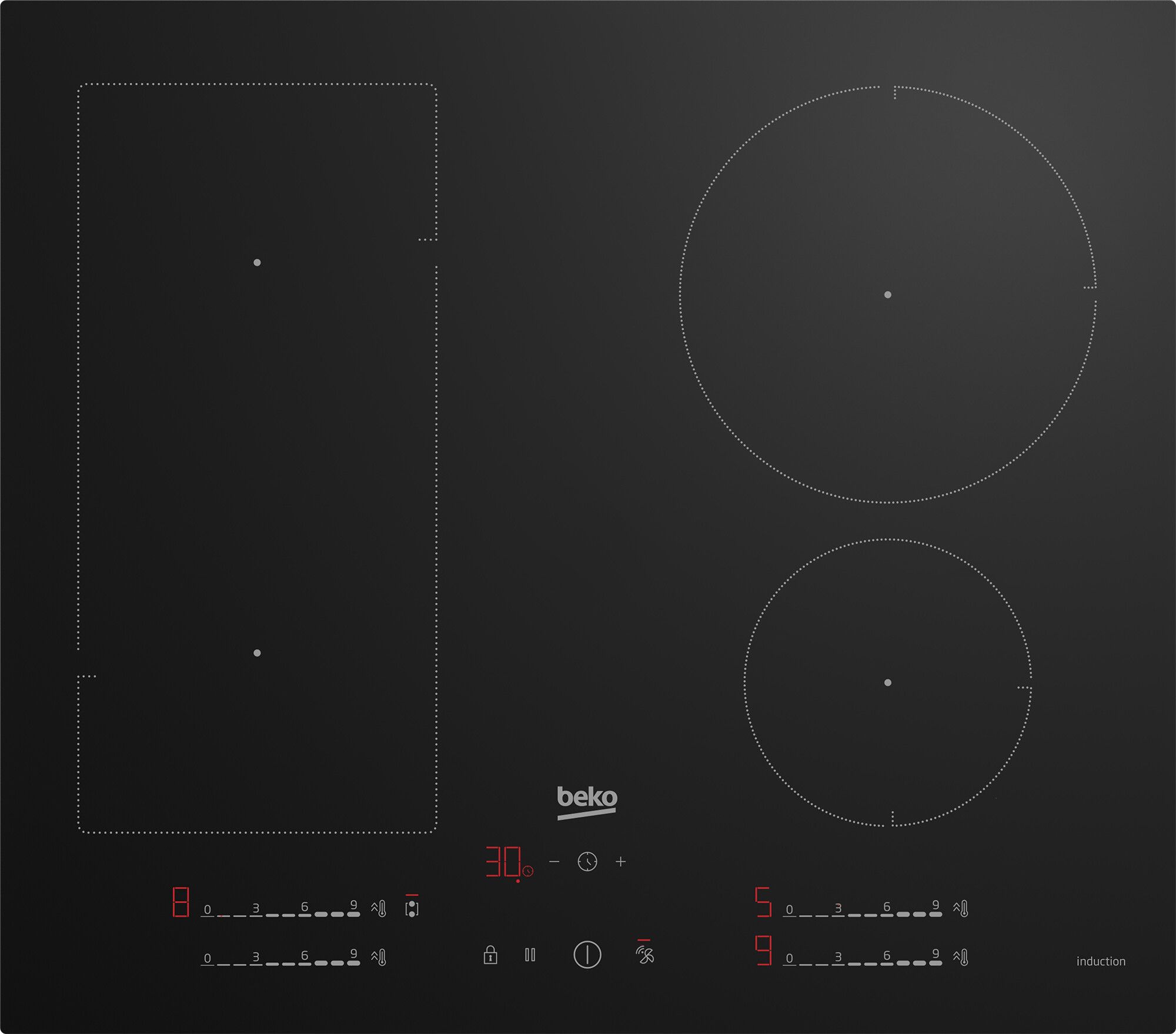 Beko HII64730UFT kookplaat afbeelding 1