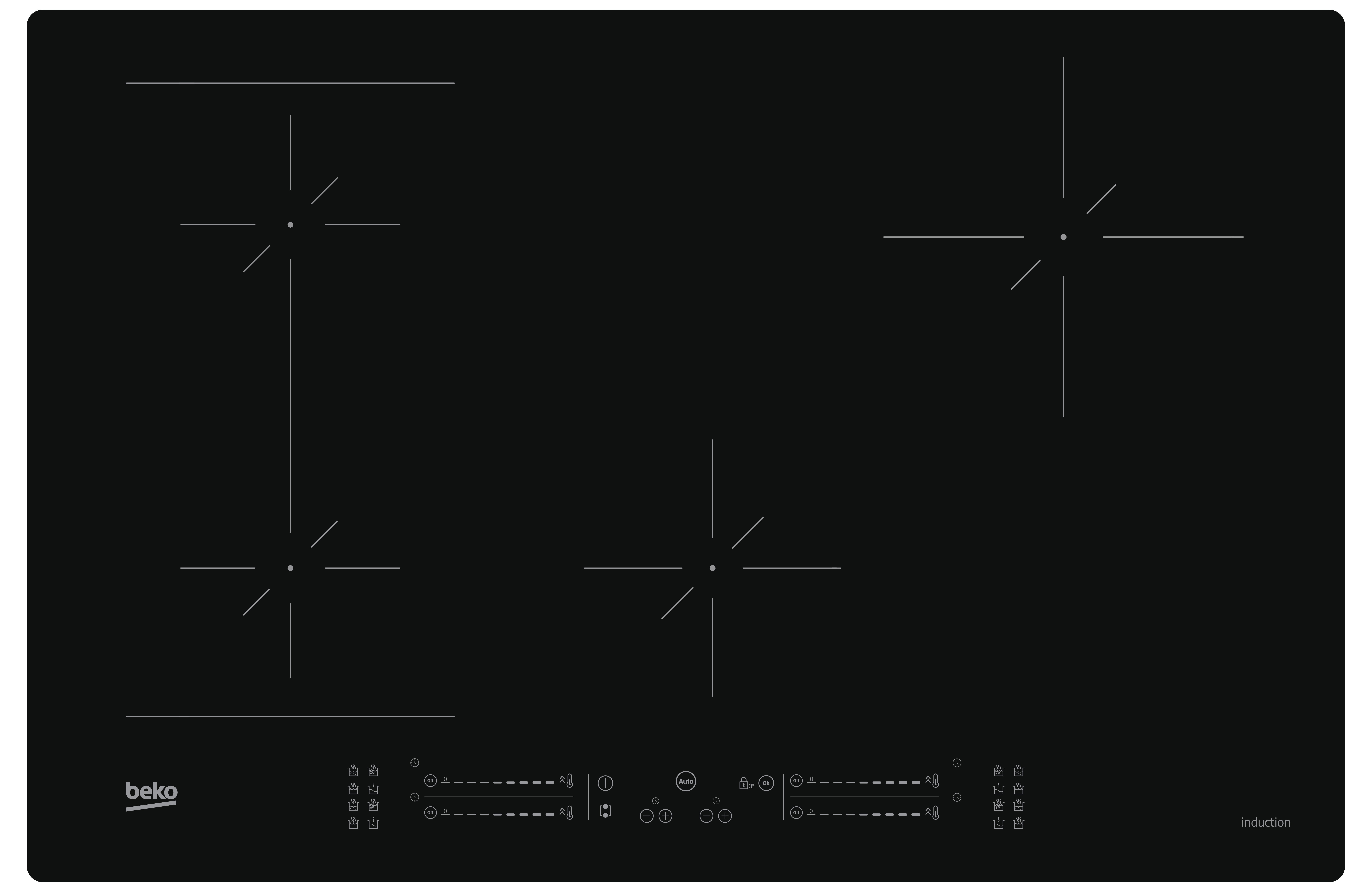 Beko HII84540IFT kookplaat afbeelding 1