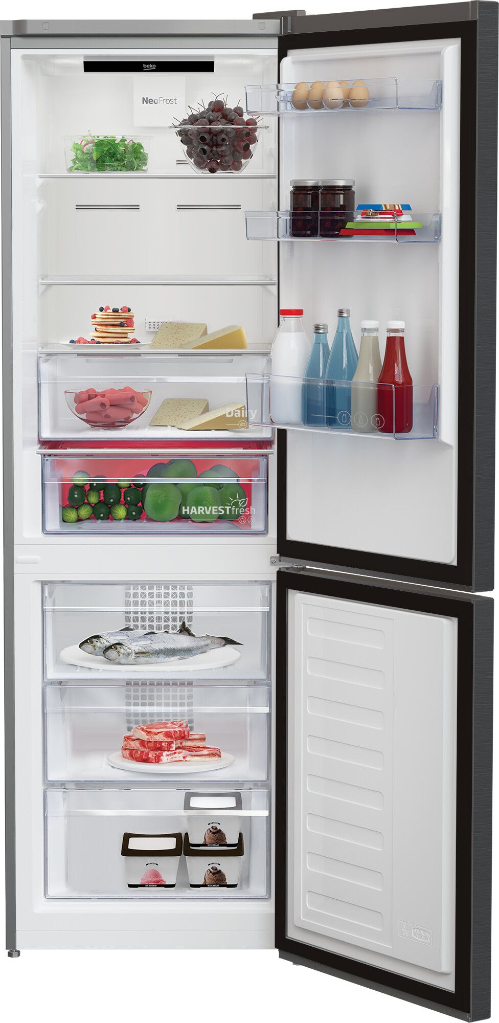 RCNE366E70ZXBRN Beko afbeelding 2