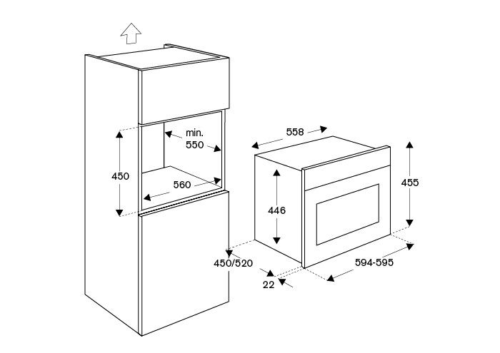 F457HERVTAX Bertazzoni afbeelding 2