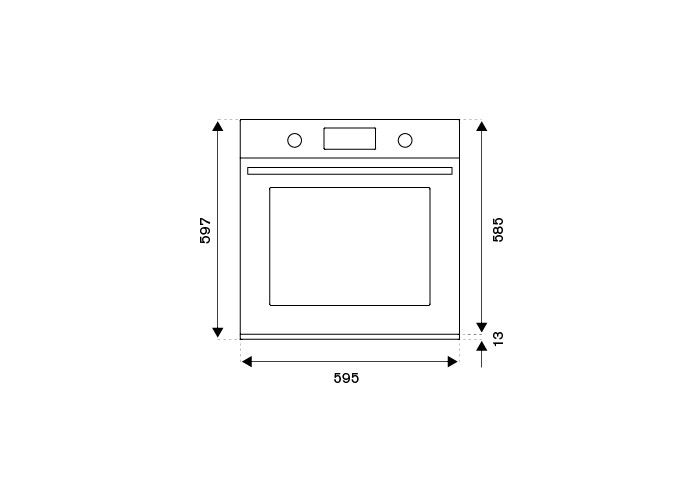 F6011MODELZ Bertazzoni afbeelding 2