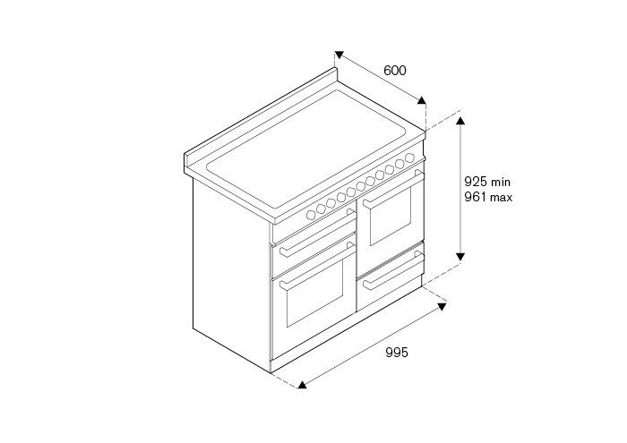 HER105I3ENET Bertazzoni afbeelding 2