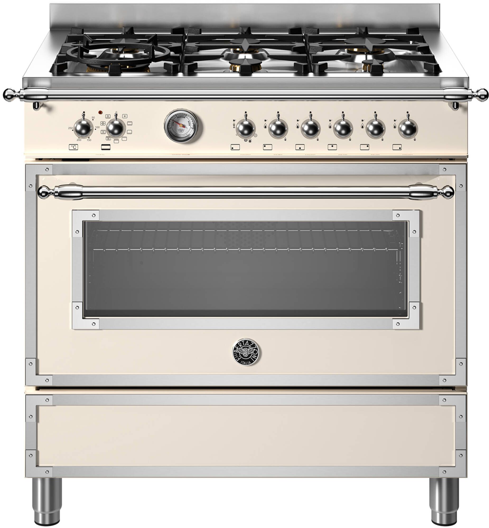 Bertazzoni HER96L1EAVT fornuis afbeelding 1