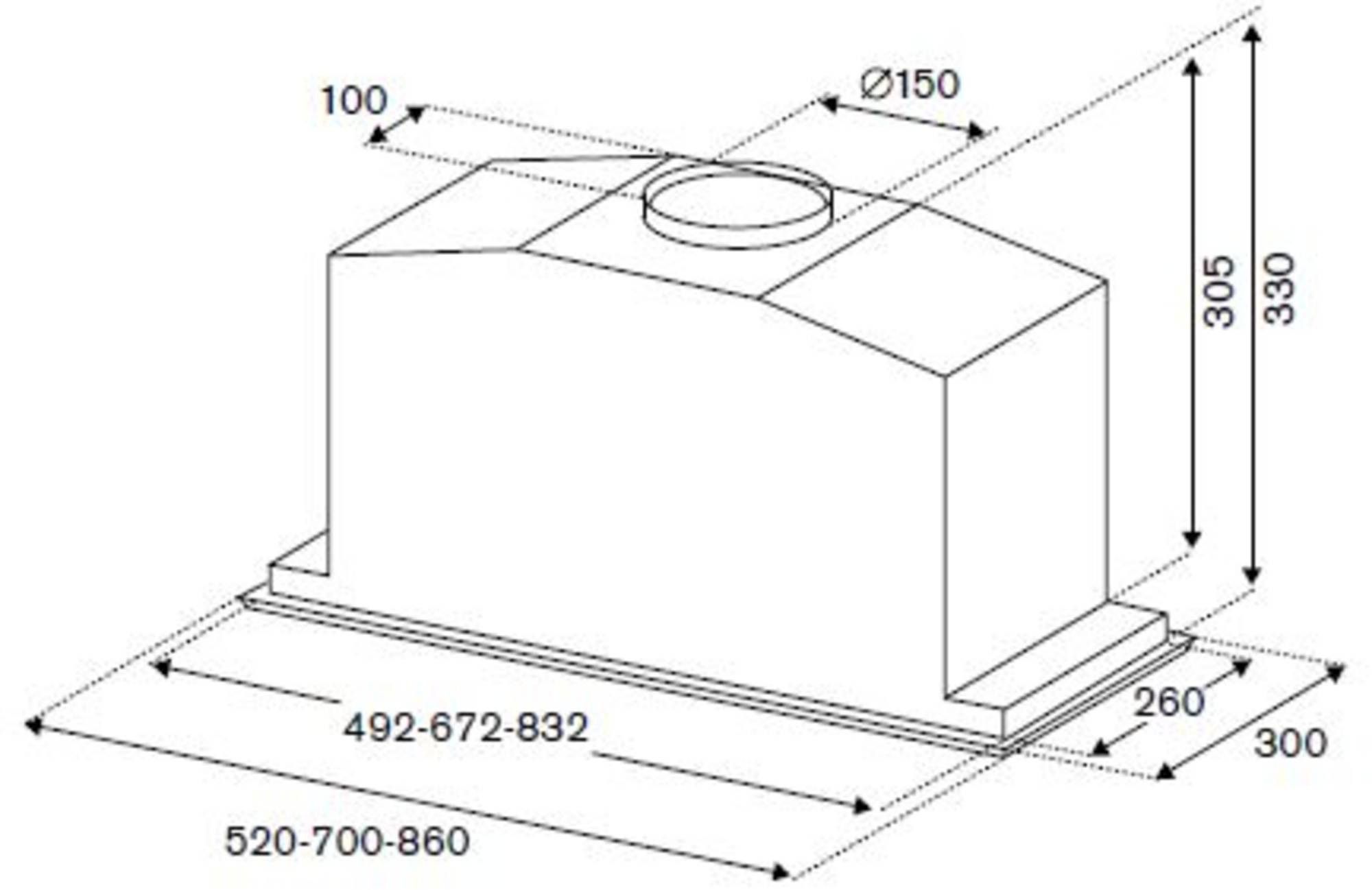 KIN52MOD1XC Bertazzoni afbeelding 2