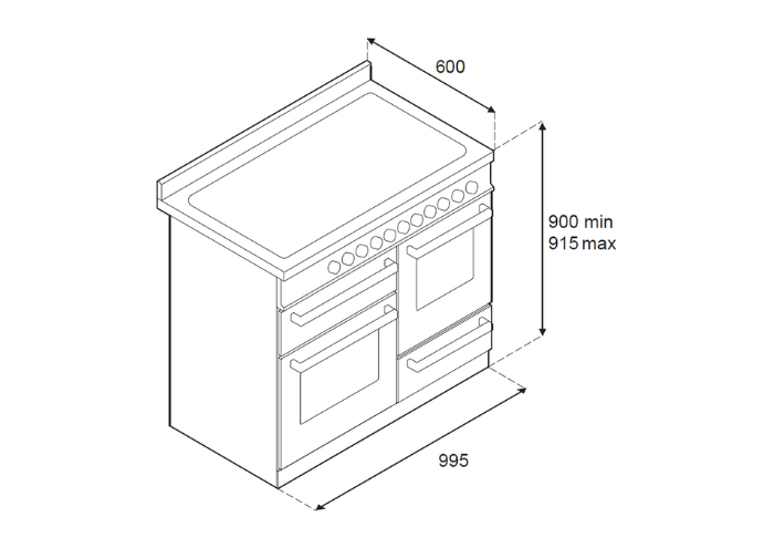 PRO105I3EART2 Bertazzoni afbeelding 2