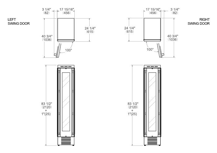 WC455BLP2T Bertazzoni afbeelding 2