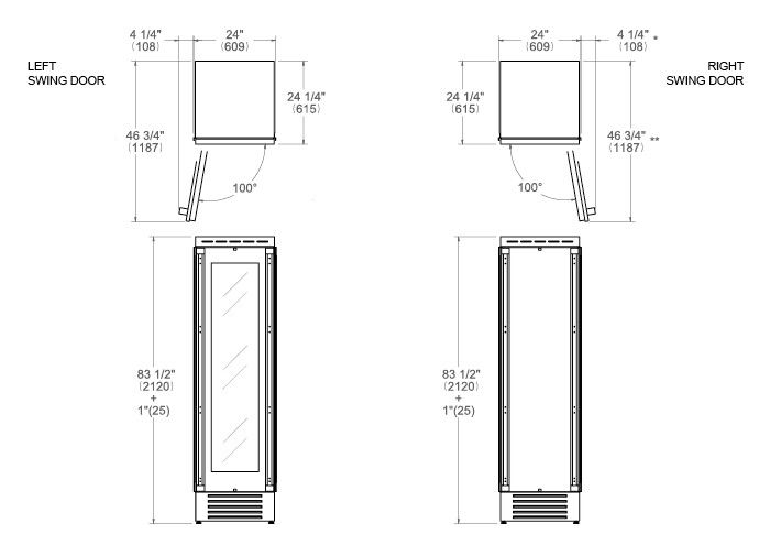 WC605BRP2T Bertazzoni afbeelding 2