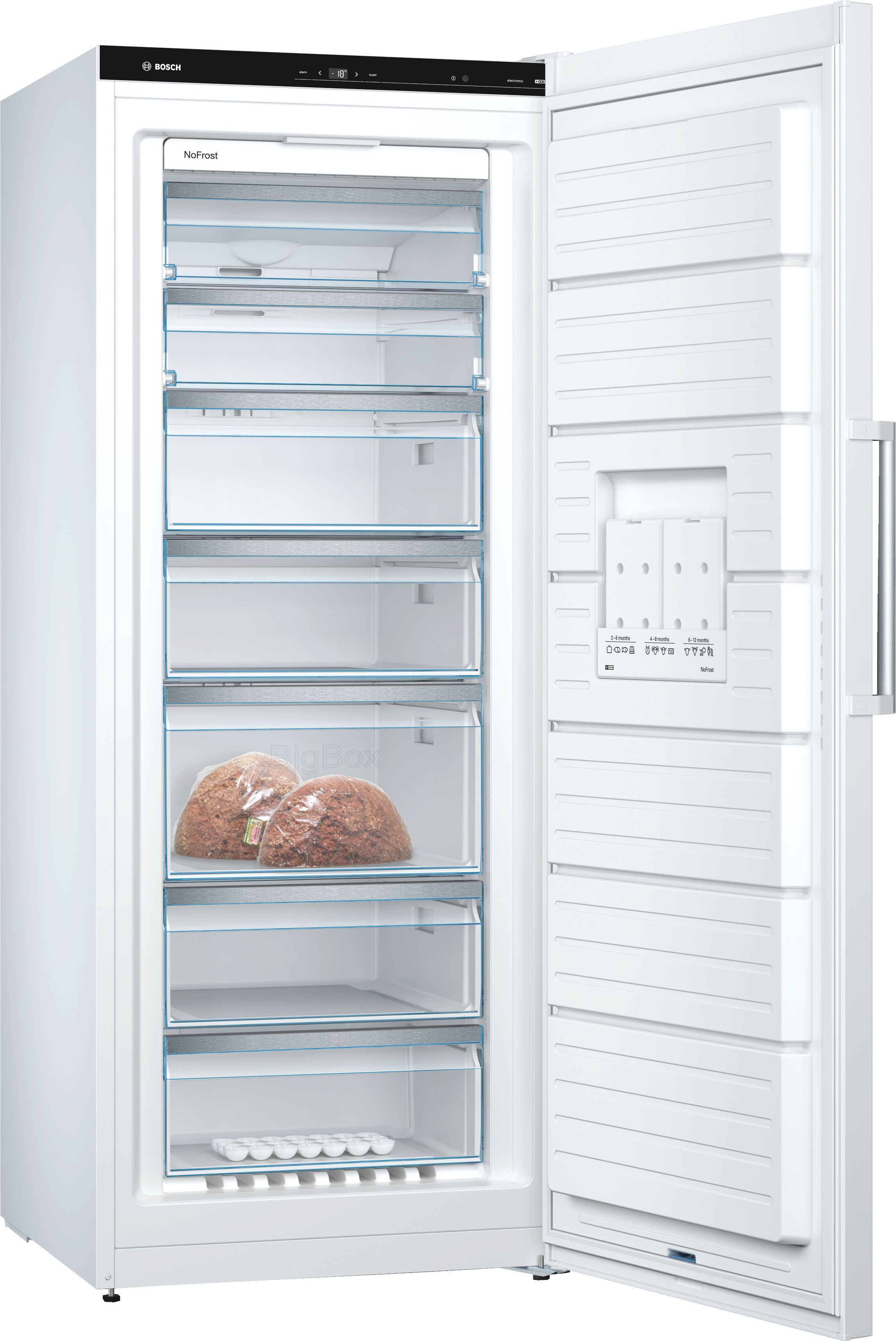 Bosch GSN54DWDV vriezer afbeelding 1