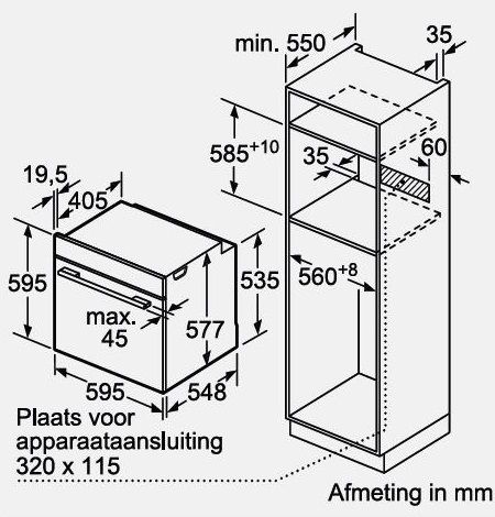 HBG855TS1 Bosch afbeelding 2
