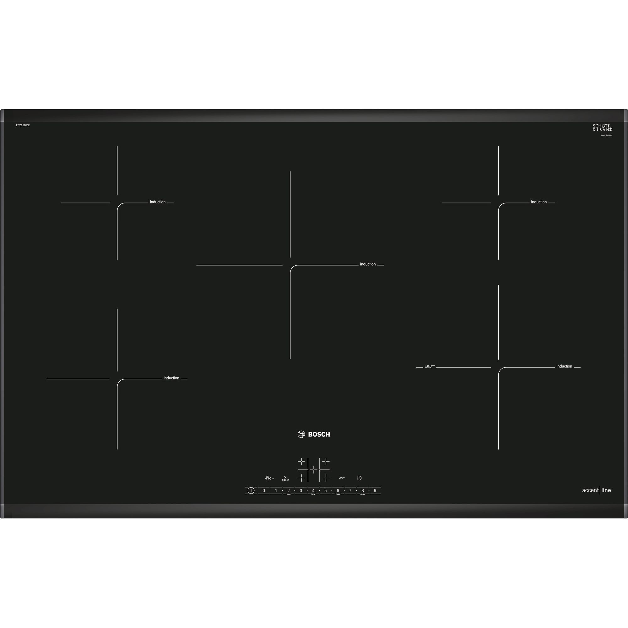 Bosch PIV895FC5E kookplaat afbeelding 1