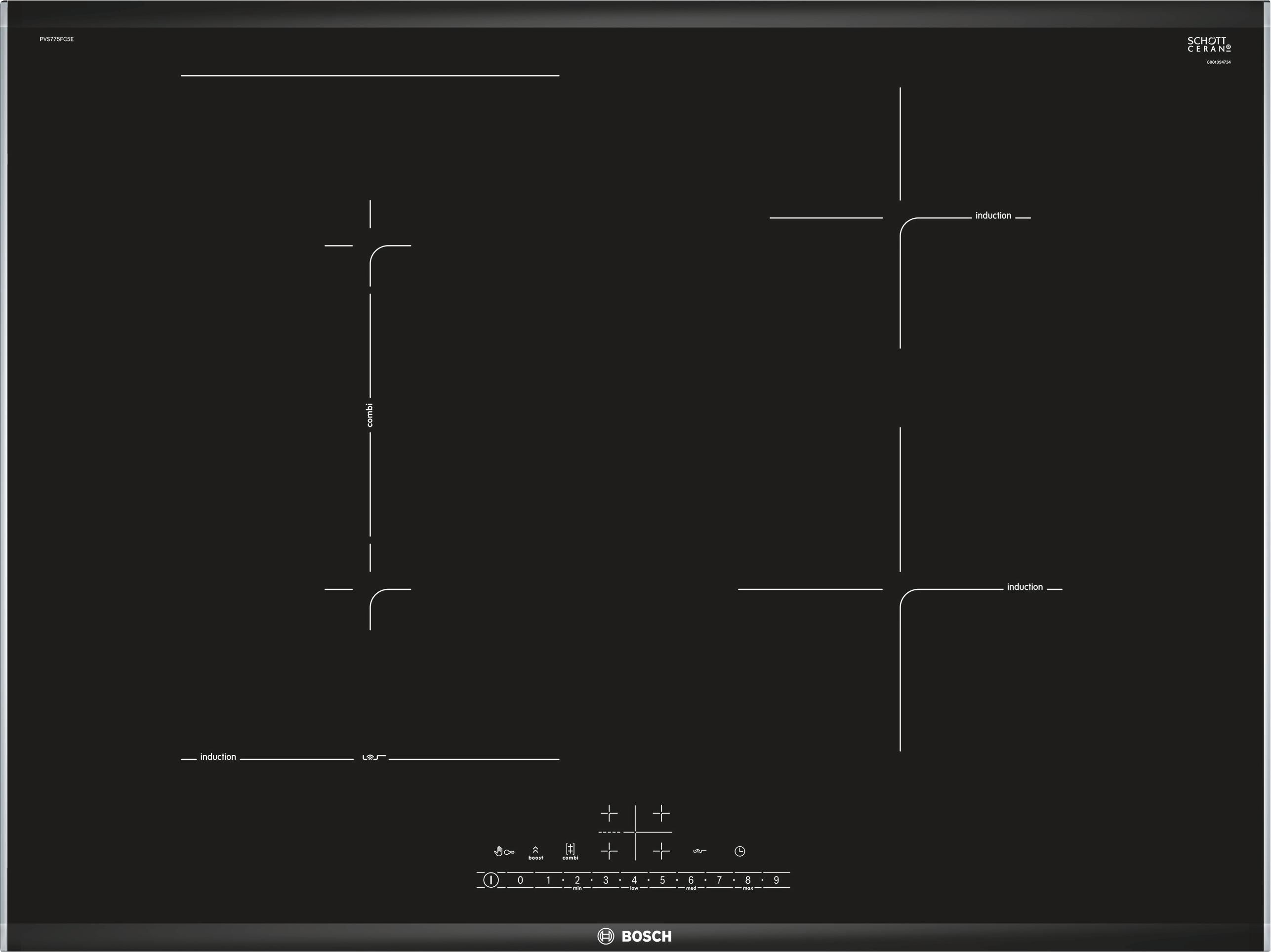 Bosch PVS775FC5E kookplaat afbeelding 1