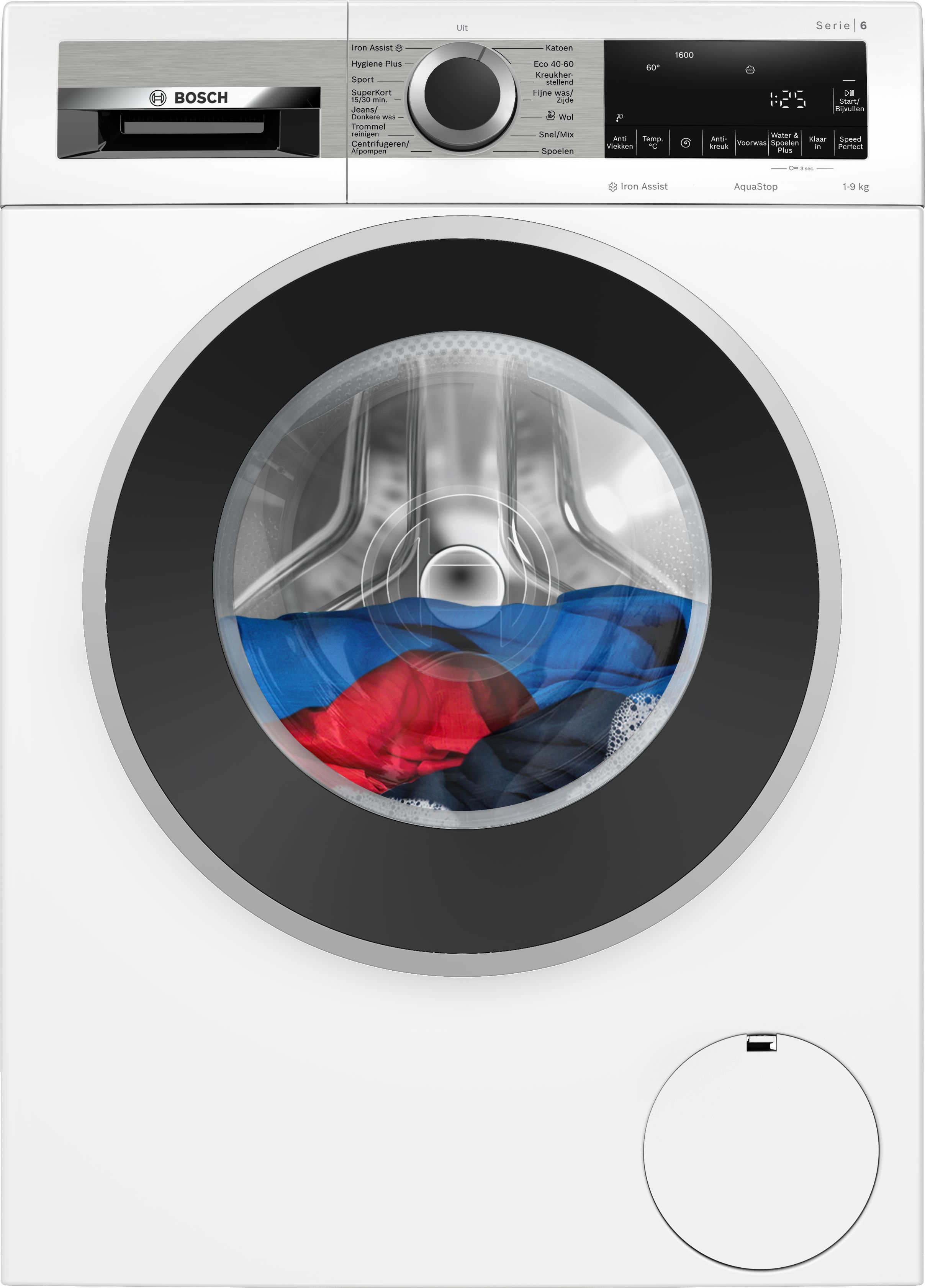 Bosch WGG246Z8NL wasmachine afbeelding 1