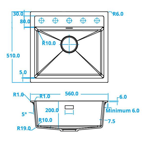 CAGR50WHTU Caressi afbeelding 2