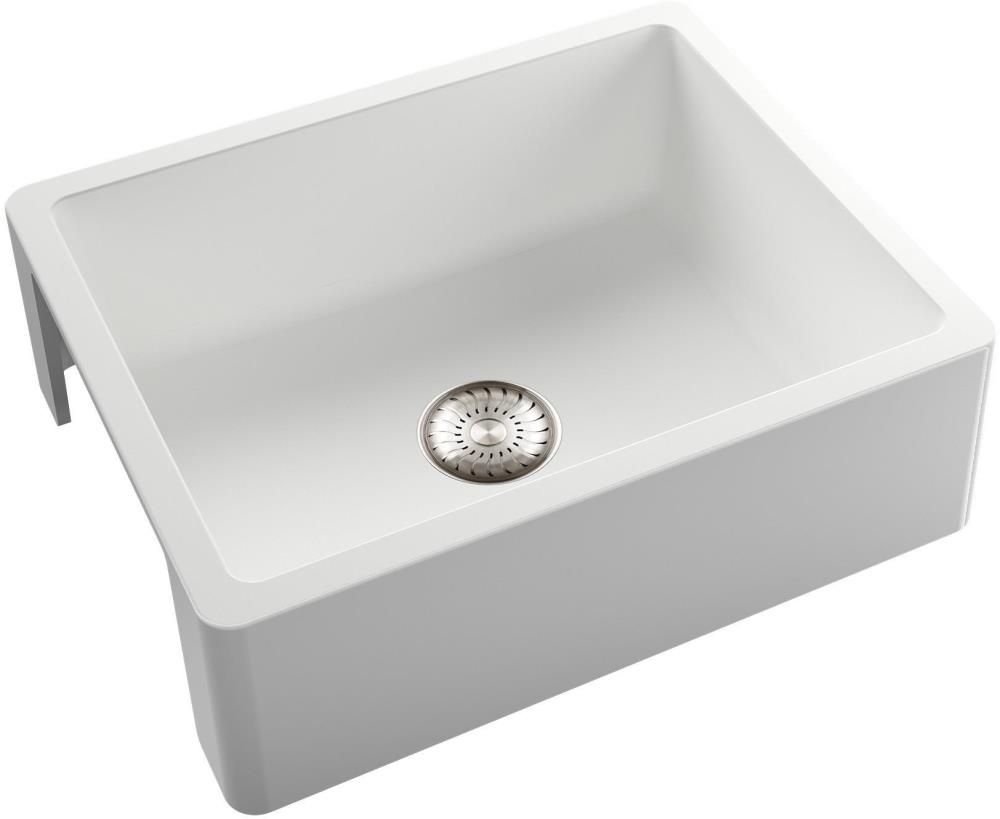 Caressi CAGR60WH-TB spoelbak afbeelding 1