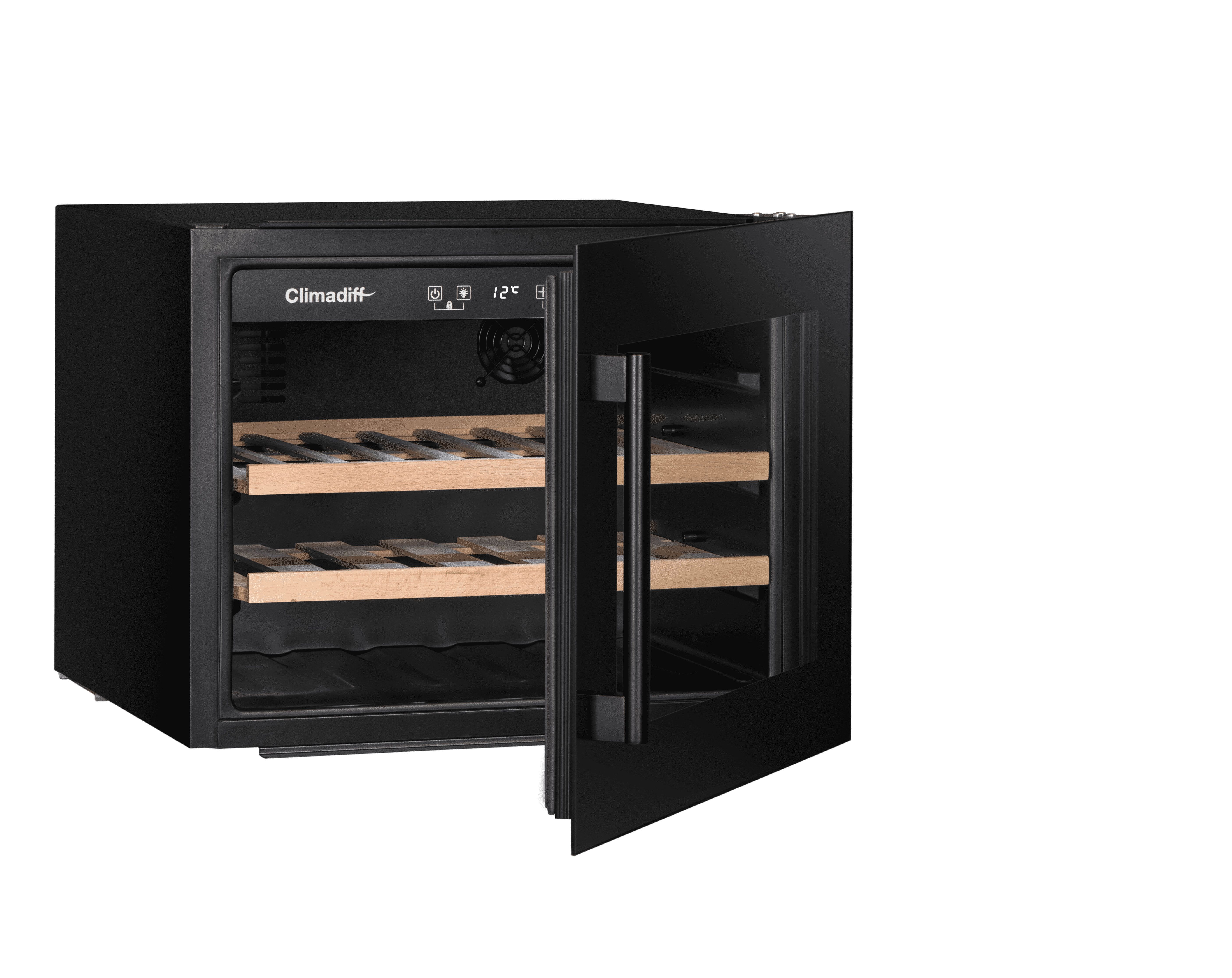 Climadiff CBI28S1B wijnkast afbeelding 1