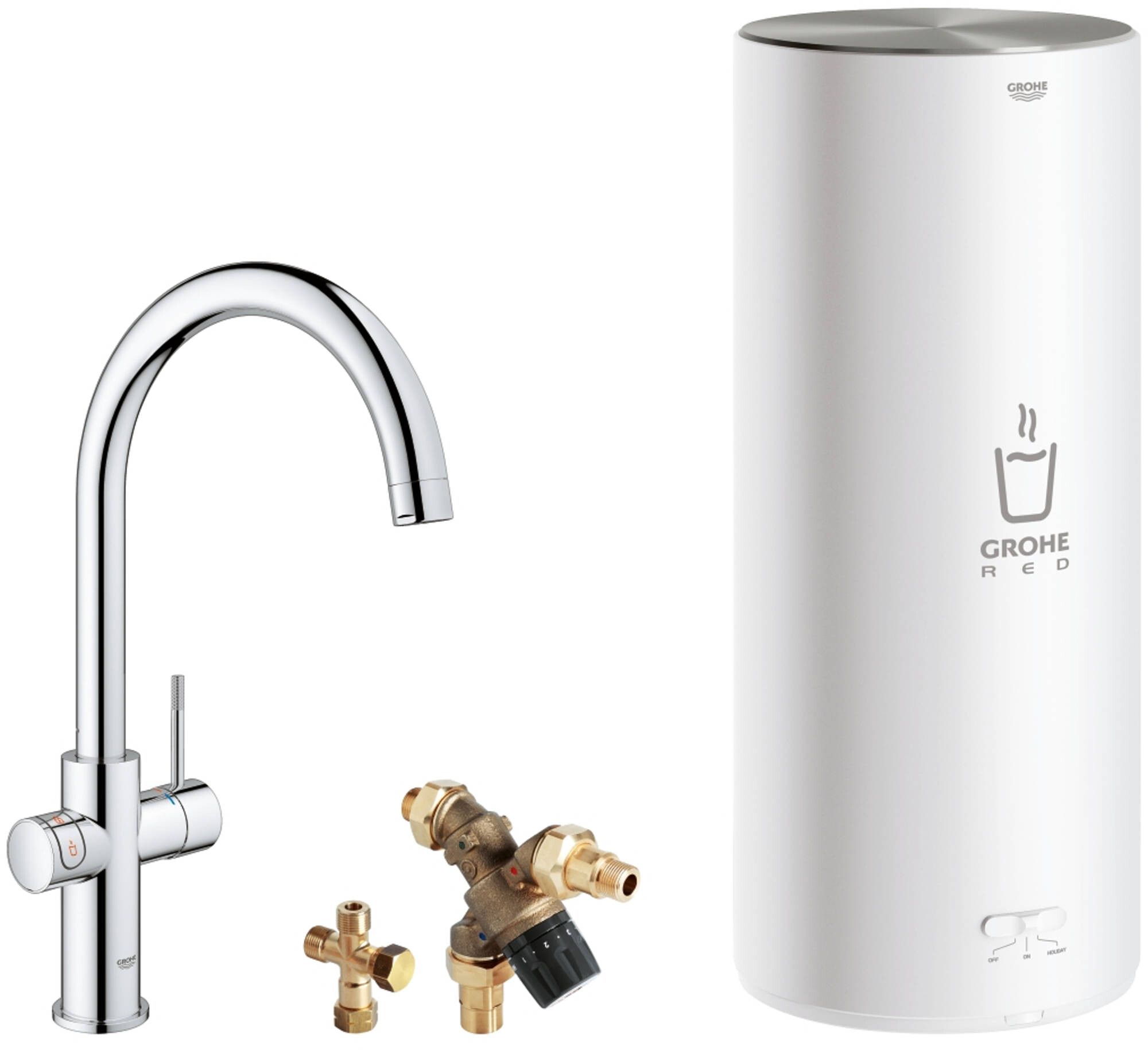 Dekorado 330380 kokendwaterkraan afbeelding 1