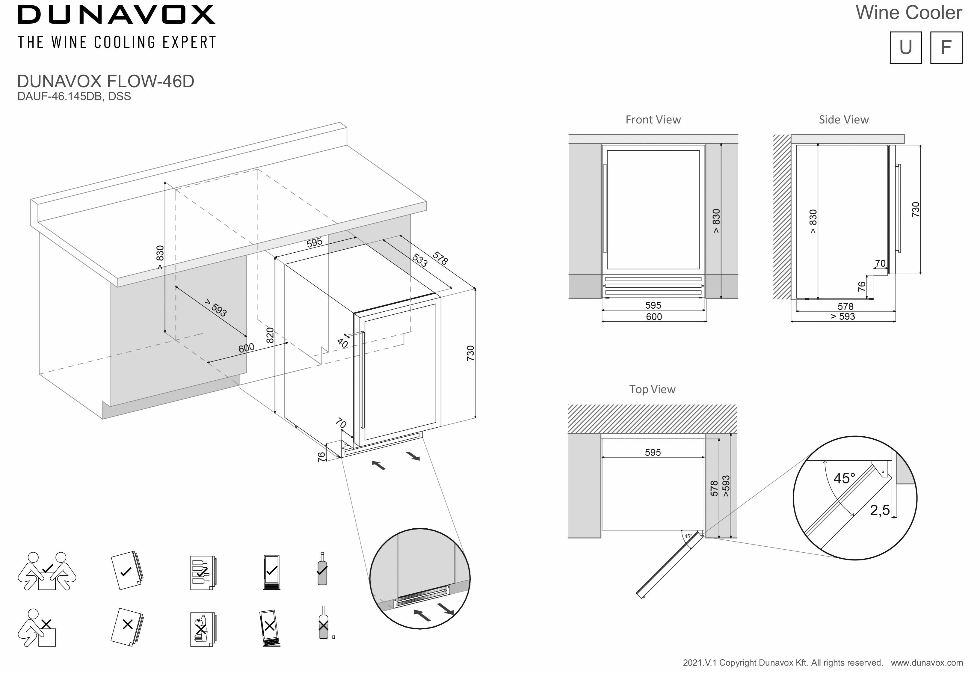 DAUF46145DBH Dunavox afbeelding 2