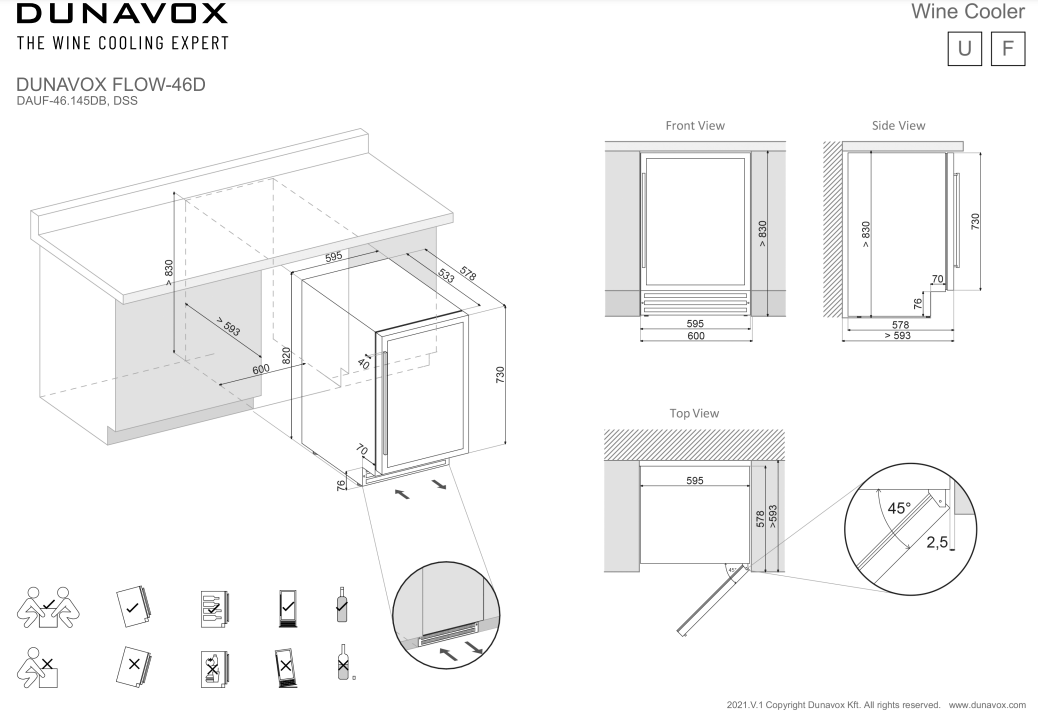 DAUF46145DC Dunavox afbeelding 2