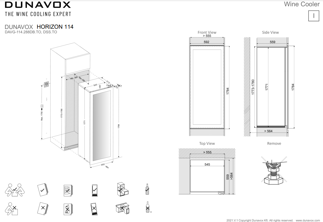 DAVG114288DCTO Dunavox afbeelding 2