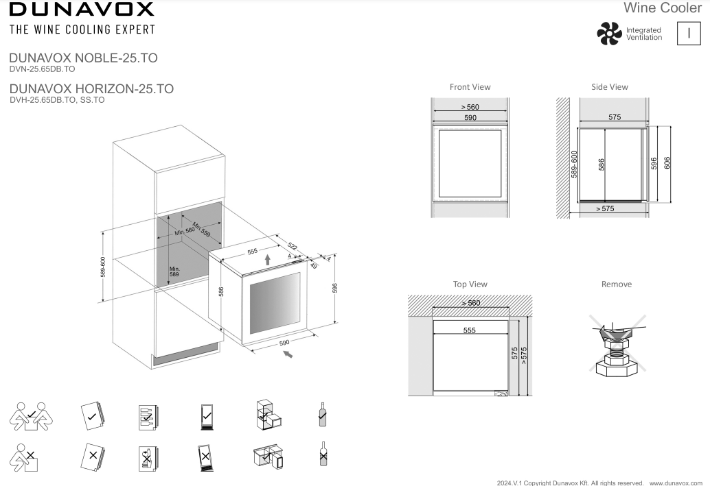 DVH2565DCTO Dunavox afbeelding 2